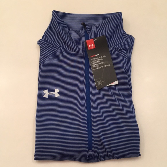 Under Armour Stripe Tech 1/4 Zip Long sleeve Shirt - Picture 5 of 7